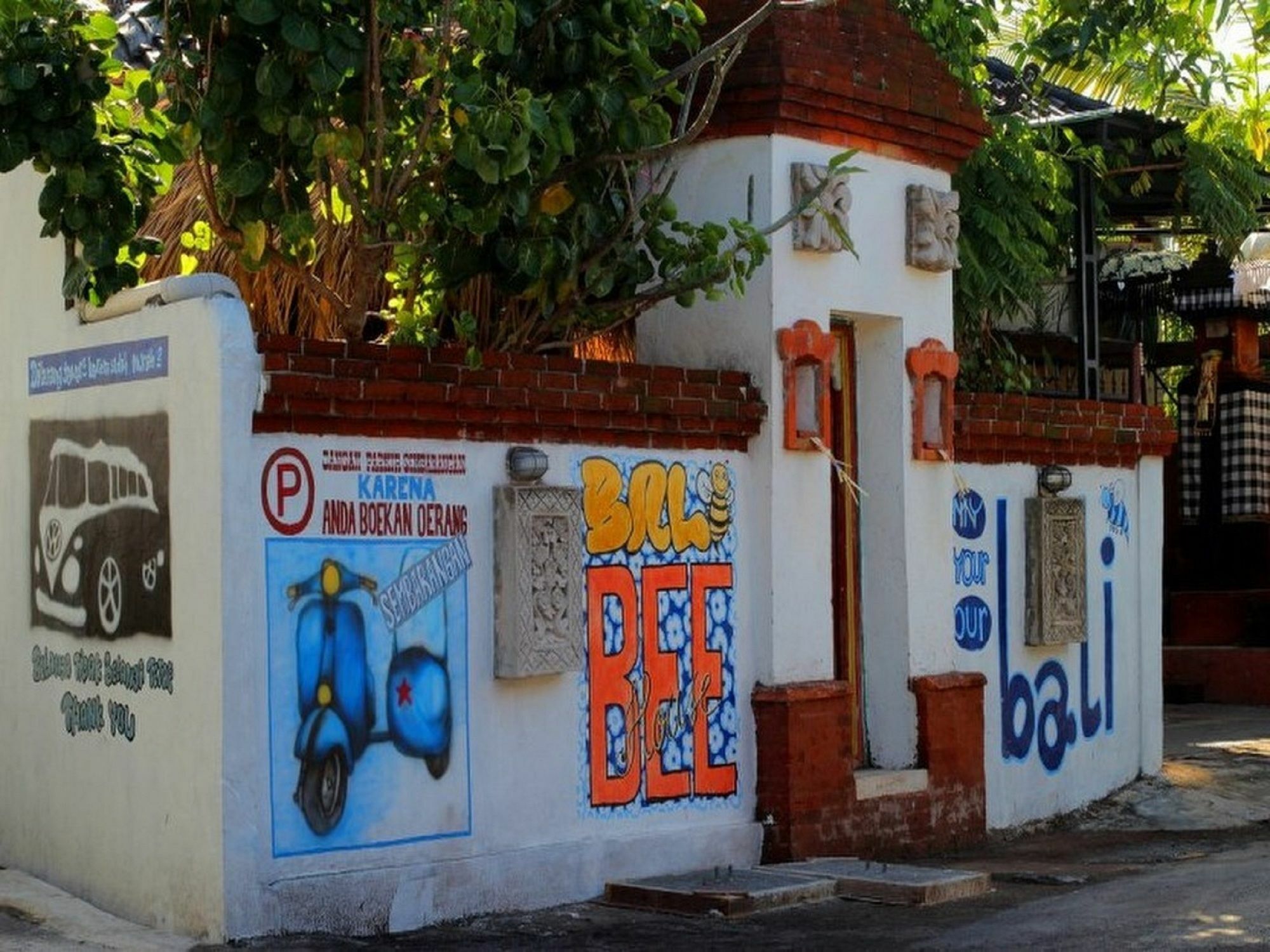 科洛布坎 Bali Bee House酒店 外观 照片
